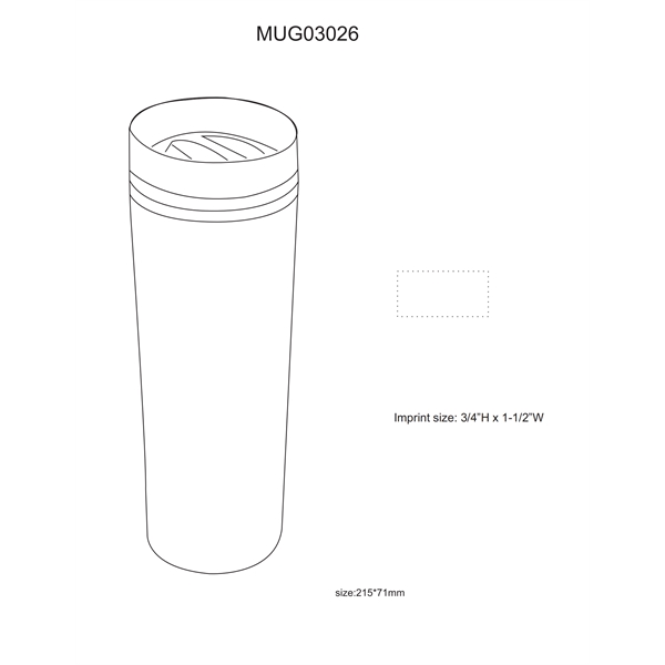 Double Injection Tech Windwon Mug - Double Injection Tech Windwon Mug - Image 1 of 1