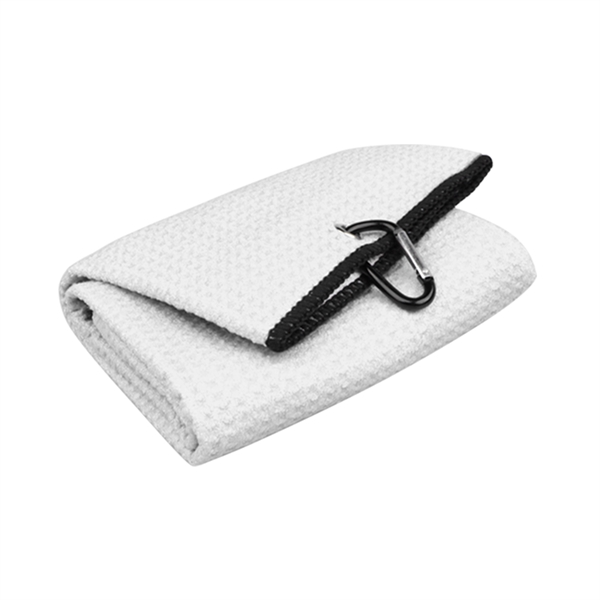 3 Holes Customized Tri-fold Golf Towel - 3 Holes Customized Tri-fold Golf Towel - Image 7 of 7