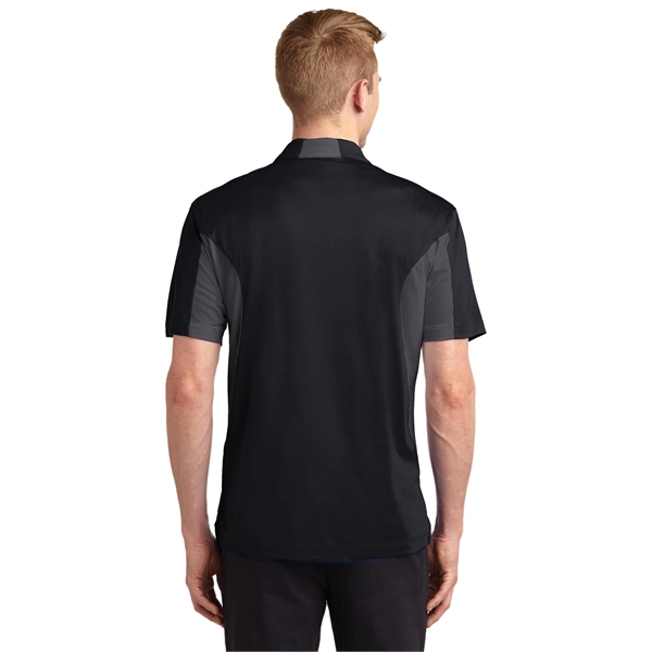 Sport-Tek Tall Side Blocked Micropique Sport-Wick Polo. - Sport-Tek Tall Side Blocked Micropique Sport-Wick Polo. - Image 41 of 55