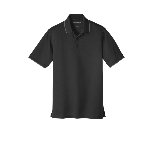 Port Authority Dry Zone UV Micro-Mesh Tipped Polo. - Port Authority Dry Zone UV Micro-Mesh Tipped Polo. - Image 13 of 19