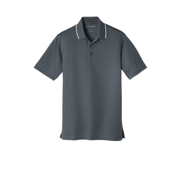 Port Authority Dry Zone UV Micro-Mesh Tipped Polo. - Port Authority Dry Zone UV Micro-Mesh Tipped Polo. - Image 15 of 19