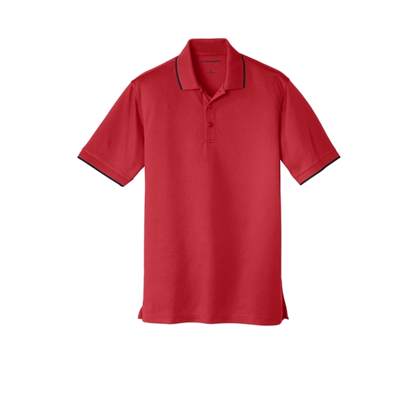 Port Authority Dry Zone UV Micro-Mesh Tipped Polo. - Port Authority Dry Zone UV Micro-Mesh Tipped Polo. - Image 17 of 19