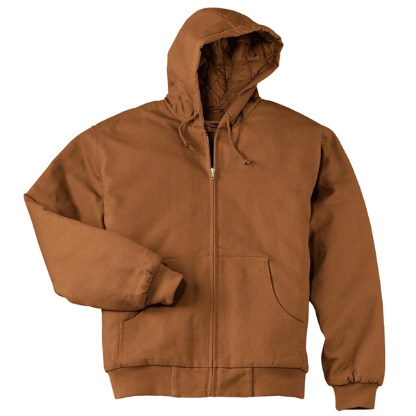 CornerStone - Duck Cloth Hooded Work Jacket. - CornerStone - Duck Cloth Hooded Work Jacket. - Image 16 of 19