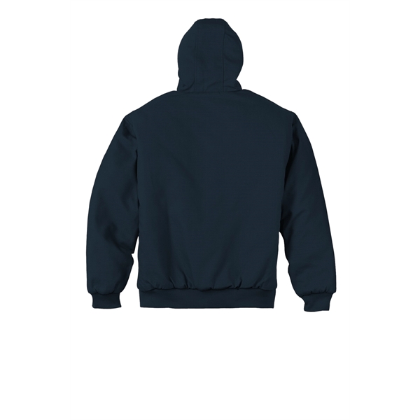 CornerStone Tall Duck Cloth Hooded Work Jacket. - CornerStone Tall Duck Cloth Hooded Work Jacket. - Image 8 of 8