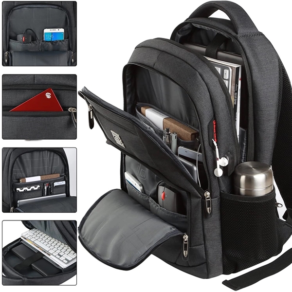 Business Laptop Backpack Travel - Business Laptop Backpack Travel - Image 1 of 4