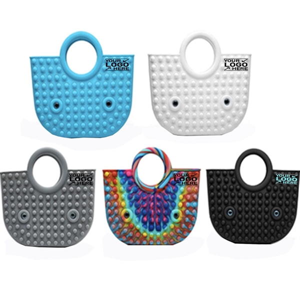 Novel decompression handbag silicone material - Novel decompression handbag silicone material - Image 0 of 4