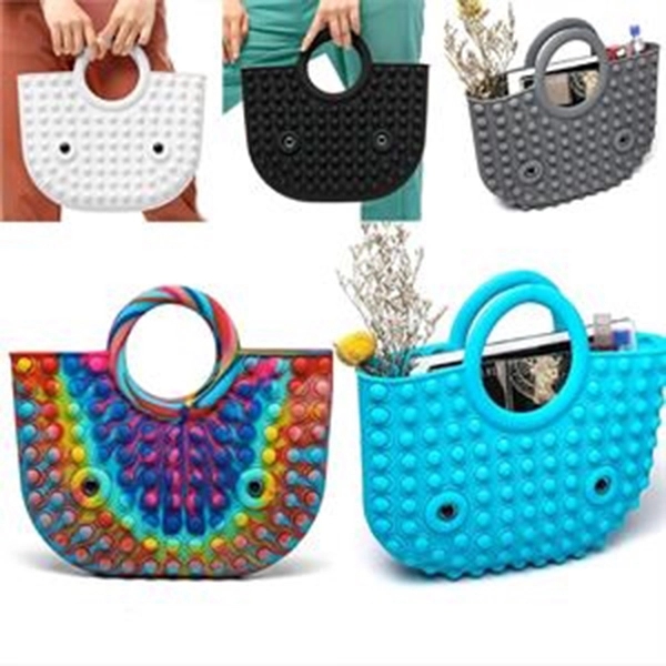 Novel decompression handbag silicone material - Novel decompression handbag silicone material - Image 3 of 4