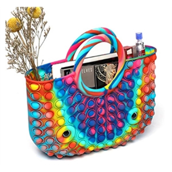 Novel decompression handbag silicone material - Novel decompression handbag silicone material - Image 4 of 4