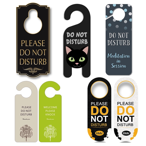 Do Not Disturb Door Hanger Sign - Do Not Disturb Door Hanger Sign - Image 0 of 6