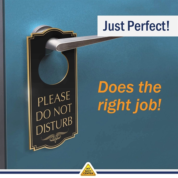 Do Not Disturb Door Hanger Sign - Do Not Disturb Door Hanger Sign - Image 2 of 6