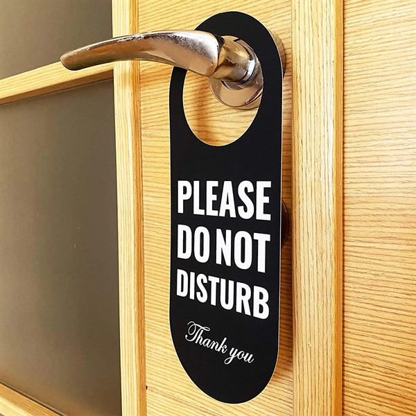 Do Not Disturb Door Hanger Sign - Do Not Disturb Door Hanger Sign - Image 4 of 6