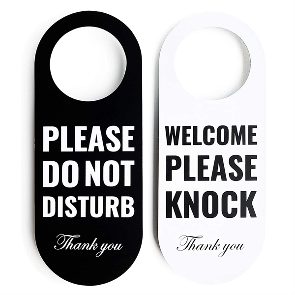 Do Not Disturb Door Hanger Sign - Do Not Disturb Door Hanger Sign - Image 5 of 6
