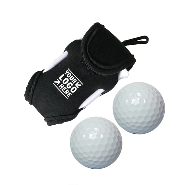 Neoprene Golf Ball Accessory Set - Neoprene Golf Ball Accessory Set - Image 0 of 2