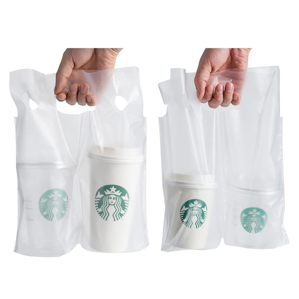 Disposable 2 Cups Take Out Bag - Disposable 2 Cups Take Out Bag - Image 3 of 5