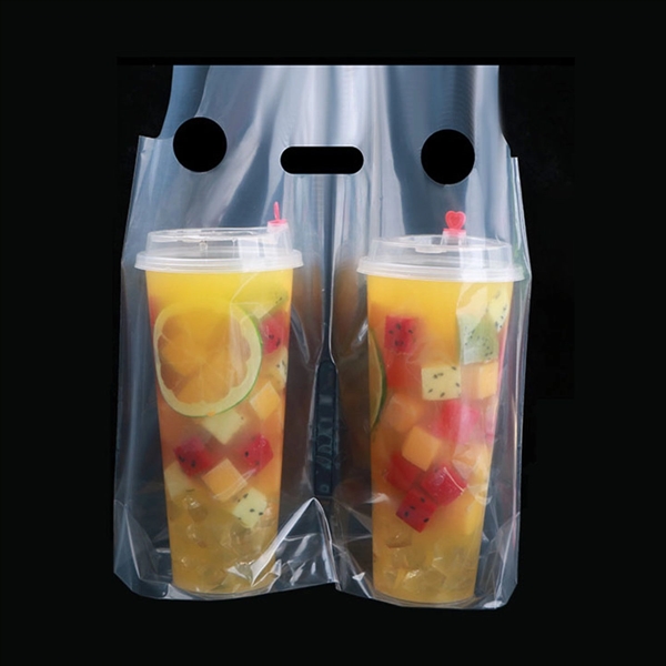 Disposable 2 Cups Take Out Bag - Disposable 2 Cups Take Out Bag - Image 5 of 5