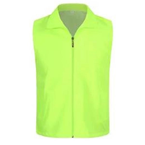 Custom Polyester Sleeveless Work Volunteer Vest - Custom Polyester Sleeveless Work Volunteer Vest - Image 0 of 8