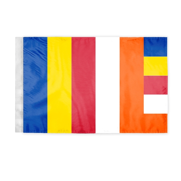 Religious Motorcycle Flag - Buddhist - Religious Motorcycle Flag - Buddhist - Image 0 of 1