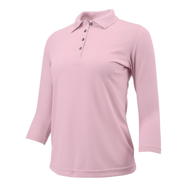 Paragon Women's Lady Palm Three-Quarter Sleeve Polo - Paragon Women's Lady Palm Three-Quarter Sleeve Polo - Image 8 of 30