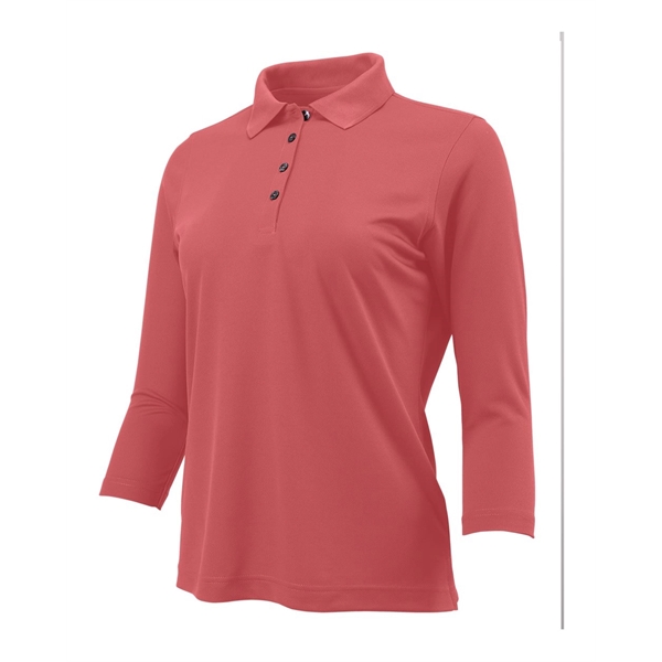 Paragon Women's Lady Palm Three-Quarter Sleeve Polo - Paragon Women's Lady Palm Three-Quarter Sleeve Polo - Image 14 of 30