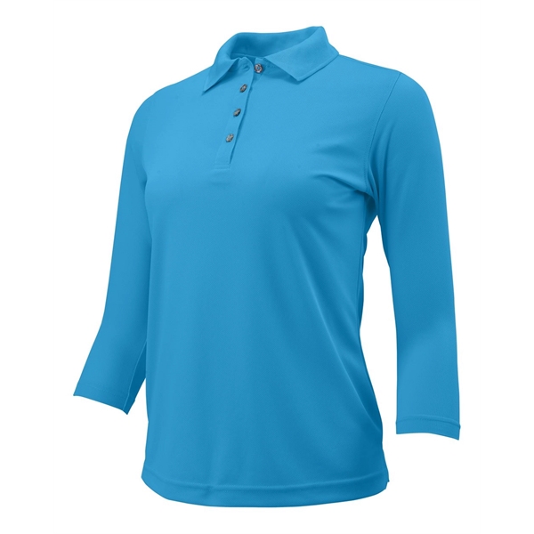 Paragon Women's Lady Palm Three-Quarter Sleeve Polo - Paragon Women's Lady Palm Three-Quarter Sleeve Polo - Image 26 of 30