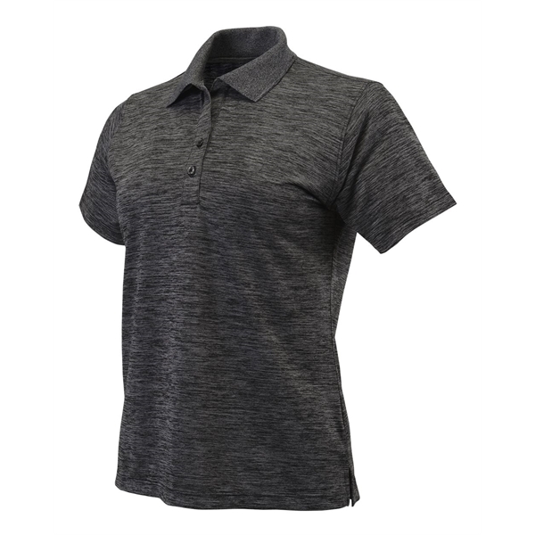 Paragon Women's Dakota Striated Heather Polo - Paragon Women's Dakota Striated Heather Polo - Image 2 of 24