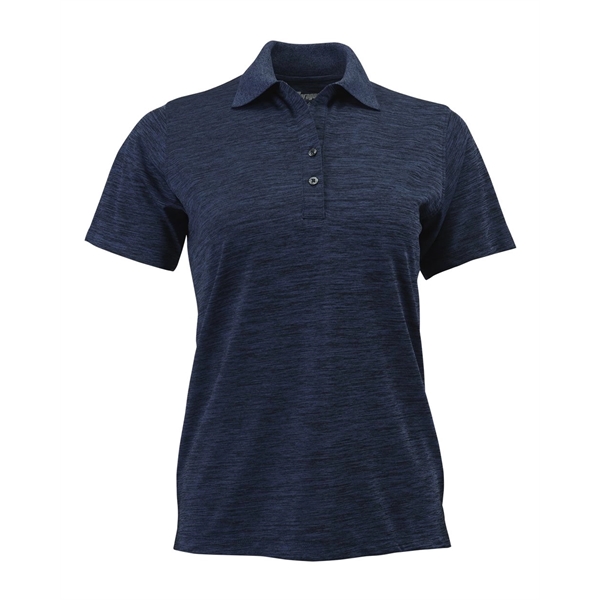 Paragon Women's Dakota Striated Heather Polo - Paragon Women's Dakota Striated Heather Polo - Image 4 of 24