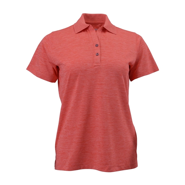 Paragon Women's Dakota Striated Heather Polo - Paragon Women's Dakota Striated Heather Polo - Image 7 of 24