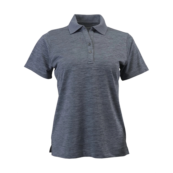Paragon Women's Dakota Striated Heather Polo - Paragon Women's Dakota Striated Heather Polo - Image 13 of 24
