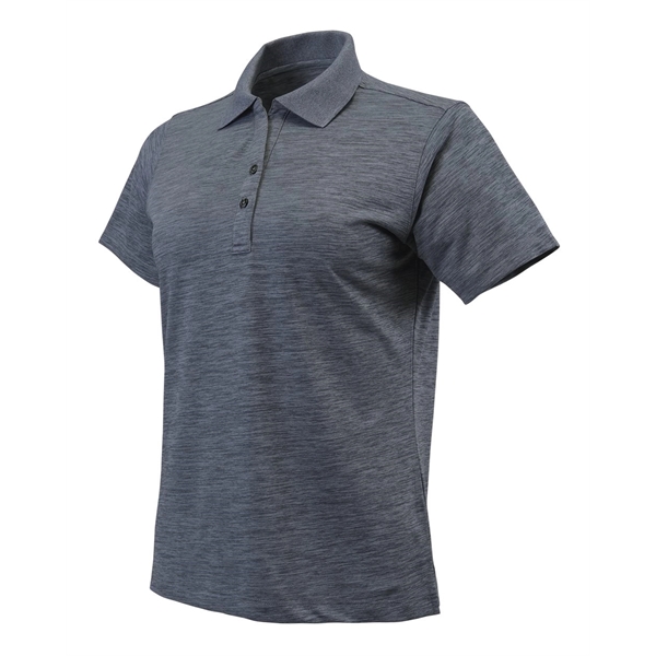Paragon Women's Dakota Striated Heather Polo - Paragon Women's Dakota Striated Heather Polo - Image 14 of 24
