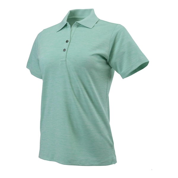 Paragon Women's Dakota Striated Heather Polo - Paragon Women's Dakota Striated Heather Polo - Image 17 of 24