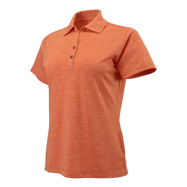 Paragon Women's Dakota Striated Heather Polo - Paragon Women's Dakota Striated Heather Polo - Image 20 of 24