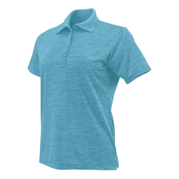 Paragon Women's Dakota Striated Heather Polo - Paragon Women's Dakota Striated Heather Polo - Image 23 of 24