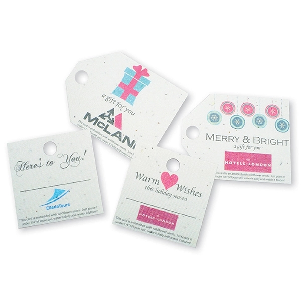 Seeded Paper Gift Tags - Seeded Paper Gift Tags - Image 0 of 0