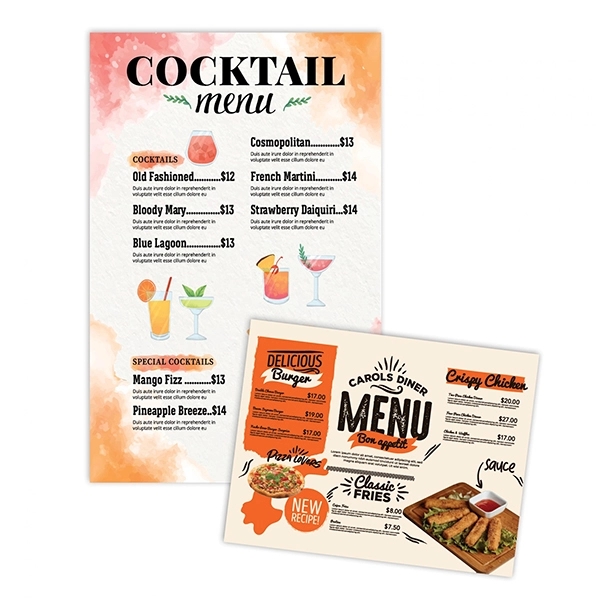 Stone Paper Menus - Stone Paper Menus - Image 0 of 0