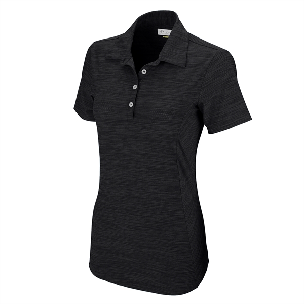 Women's Greg Norman Play Dry® Heather Solid Polo - Women's Greg Norman Play Dry® Heather Solid Polo - Image 13 of 15