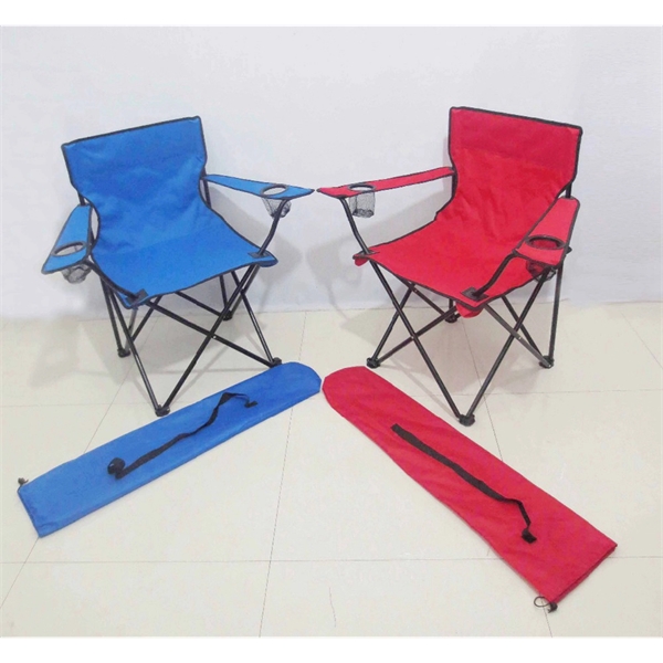 600D Polyester Folding Beach Camping Chair - 600D Polyester Folding Beach Camping Chair - Image 1 of 8