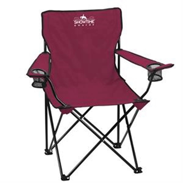 600D Polyester Folding Beach Camping Chair - 600D Polyester Folding Beach Camping Chair - Image 4 of 8