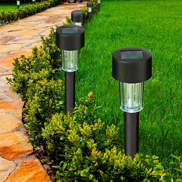10pk Solar Garden Light Black - 10pk Solar Garden Light Black - Image 7 of 7