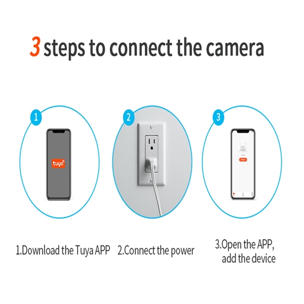 Pan & Tilt Security Camera 1080p HD - Pan & Tilt Security Camera 1080p HD - Image 3 of 5