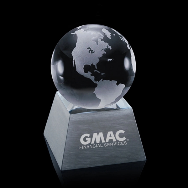Globe on Aluminum Base - Globe on Aluminum Base - Image 0 of 0