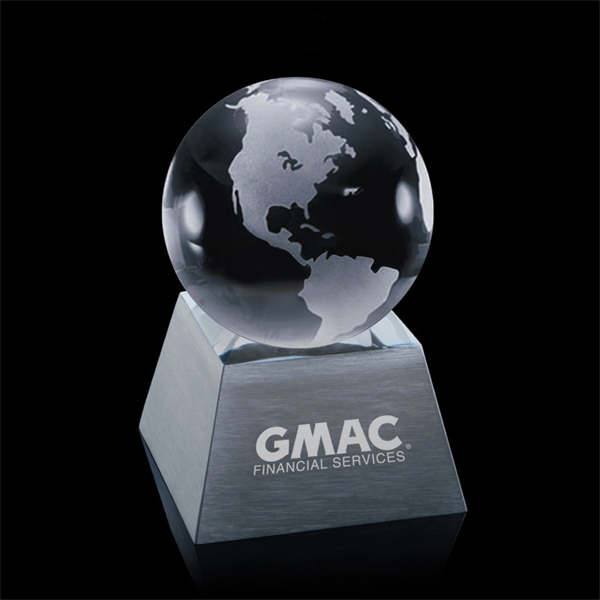 Globe on Aluminum Base - Globe on Aluminum Base - Image 0 of 0