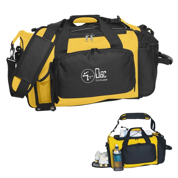 Deluxe Sports Duffel Bag - Deluxe Sports Duffel Bag - Image 8 of 13