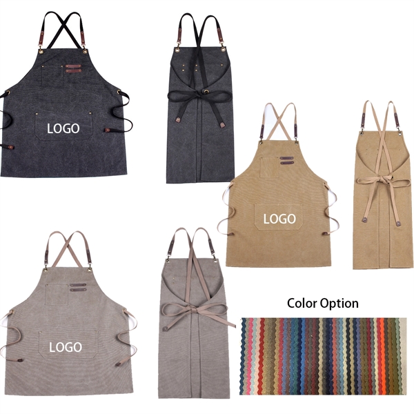 Canvas Aprons with Pockets