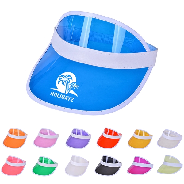 Unisex Translucent Sun Visor - Unisex Translucent Sun Visor - Image 0 of 0