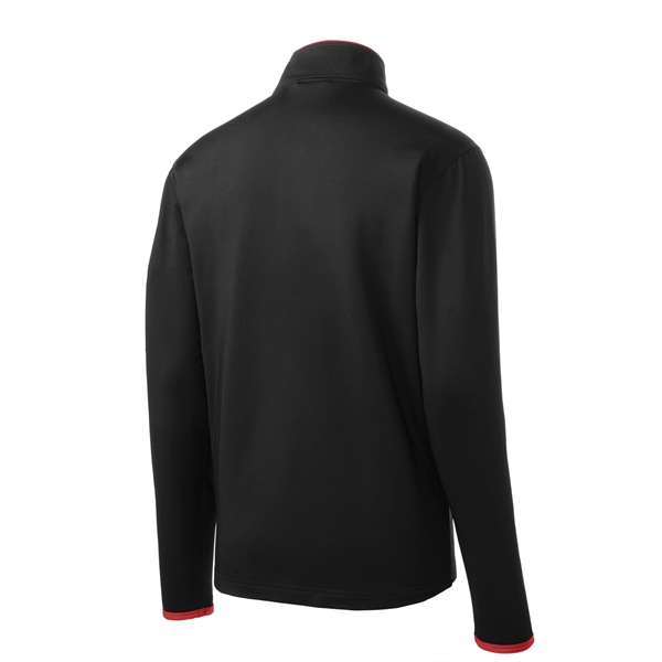 Sport-Tek Sport-Wick Stretch Contrast Full-Zip Jacket. - Sport-Tek Sport-Wick Stretch Contrast Full-Zip Jacket. - Image 29 of 30