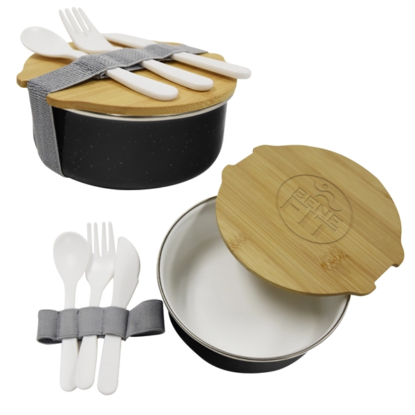 Custom Campfire Circle Bento Box