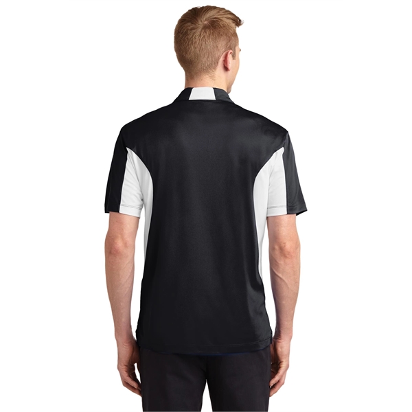 Sport-Tek Tall Side Blocked Micropique Sport-Wick Polo. - Sport-Tek Tall Side Blocked Micropique Sport-Wick Polo. - Image 43 of 55