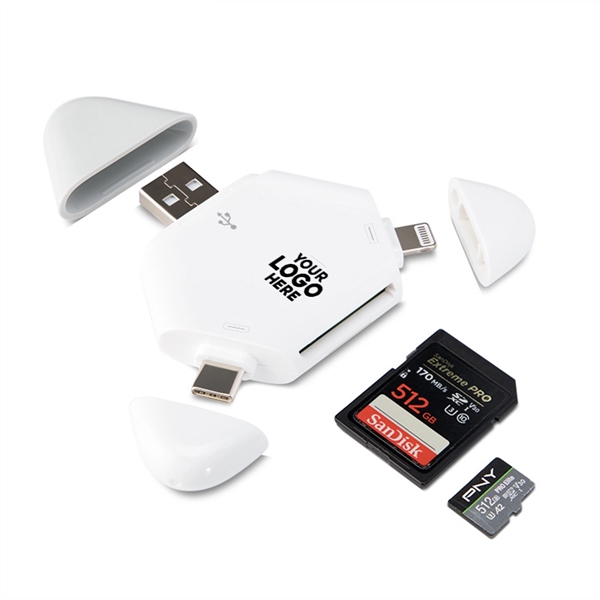 Triangle SD TF 5-in-1 card reader - Triangle SD TF 5-in-1 card reader - Image 0 of 5