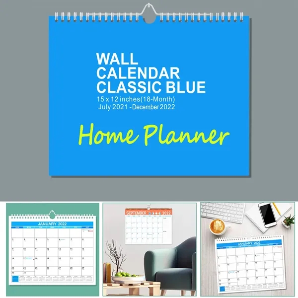 Custom 2022 Wall Calendar Or Monthly Desk Pad Or Planner