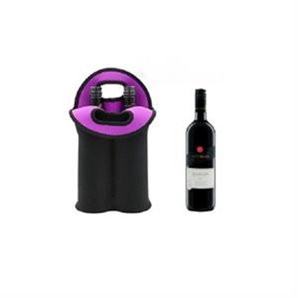 Double Neoprene Insulated Wine Bag - Double Neoprene Insulated Wine Bag - Image 1 of 6
